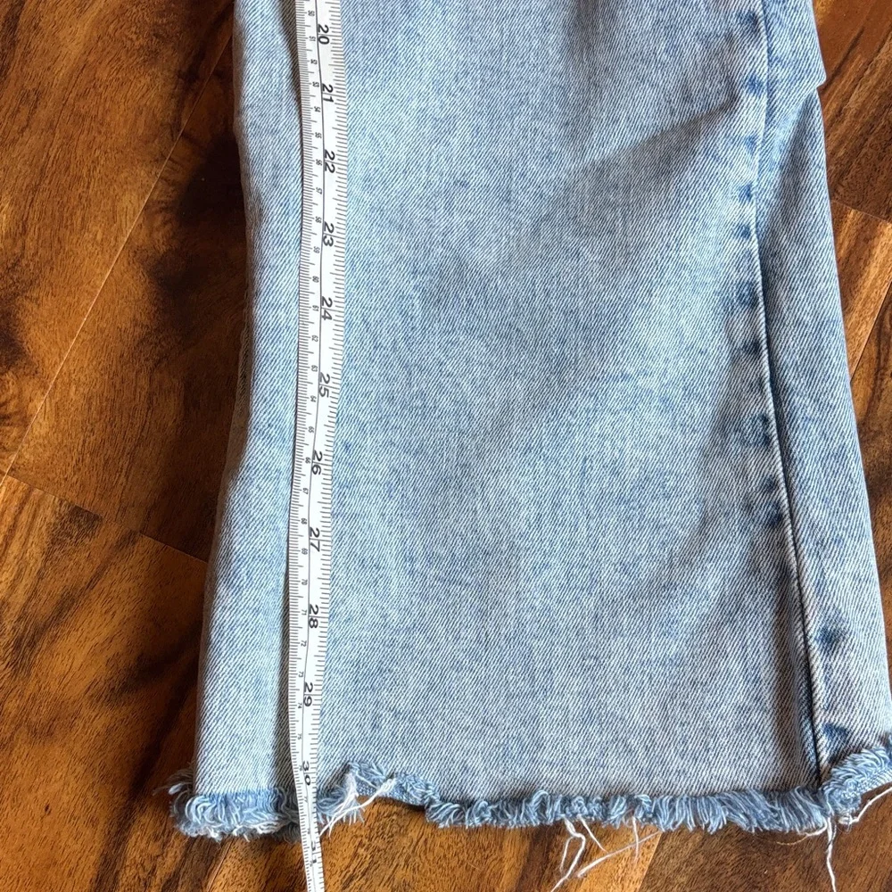 Old Navy Light Blue Flare Jeans size 6 - Picture 6 of 10